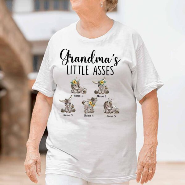 Grandma's Little Cuties - Personalized Mother's Day Grandma T-shirt and Hoodie