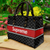 Limited Edition Louis Vuitton SUPREME LEATHER HANDBAG KIN-F76B-ML438