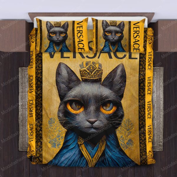 Black Cat Versace Bedding Sets