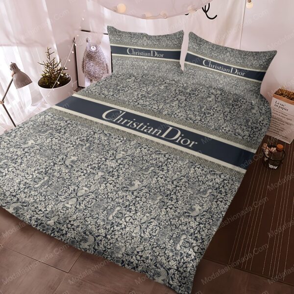 Christian Dior Antique Stonework Seamless Pattern Bedding Sets - Image 3