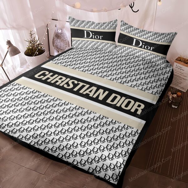 Christian Dior Logo Brands 9 Bedding Set - Image 4