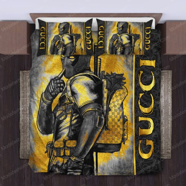 Deadpool Gucci Bedding Sets