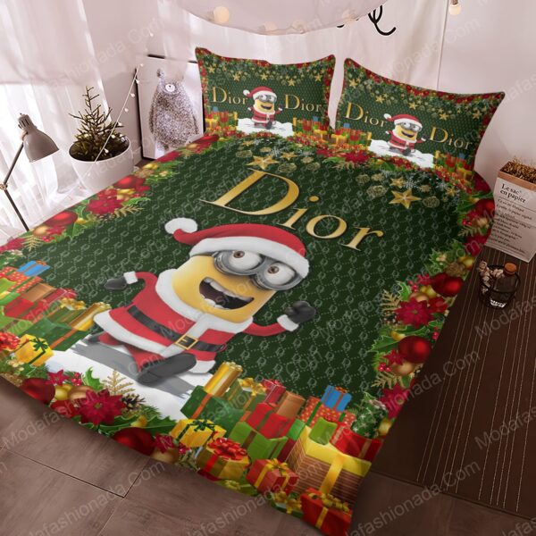 Dior Christmas Minion Bedding Sets - Image 2