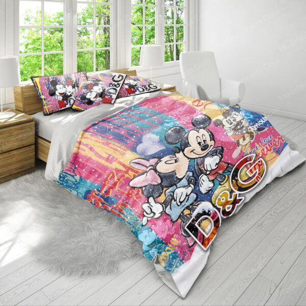 Dolce & Gabbana Mickey Style Merry Christmas Bedding Sets - Image 4