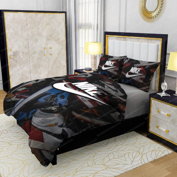 Famous Air Jordan Nike Design & Quality Comfortable 4 Pieces Bedding Sets - Image 4