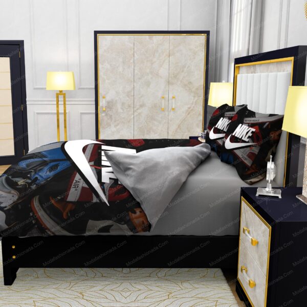 Famous Air Jordan Nike Design & Quality Comfortable 4 Pieces Bedding Sets - Image 6