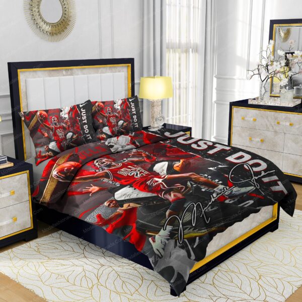 Famous Nike Air Jordan 23 Design & Quality Comfortable 4 Pieces Bedding Sets - Image 2