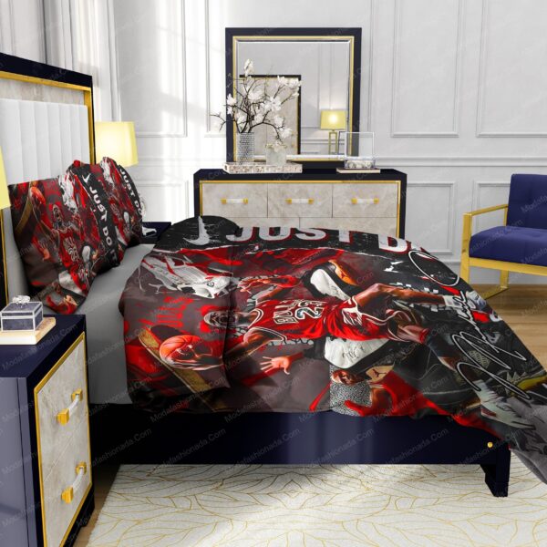 Famous Nike Air Jordan 23 Design & Quality Comfortable 4 Pieces Bedding Sets - Image 7