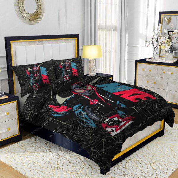 Famous Nike Air Jordan and Spider Man Design & Quality Comfortable 4 Pieces Bedding Sets - Image 2