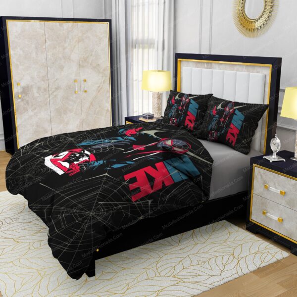 Famous Nike Air Jordan and Spider Man Design & Quality Comfortable 4 Pieces Bedding Sets - Image 4
