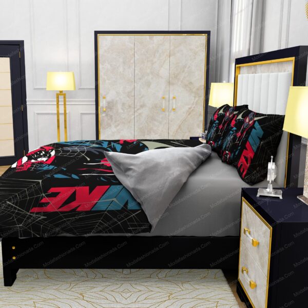 Famous Nike Air Jordan and Spider Man Design & Quality Comfortable 4 Pieces Bedding Sets - Image 6