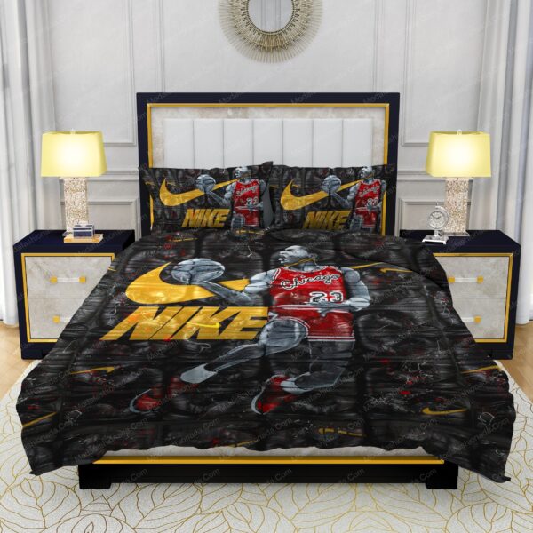 Famous Nike Air Jordan Design & Quality Comfortable 4 Pieces Bedding Set