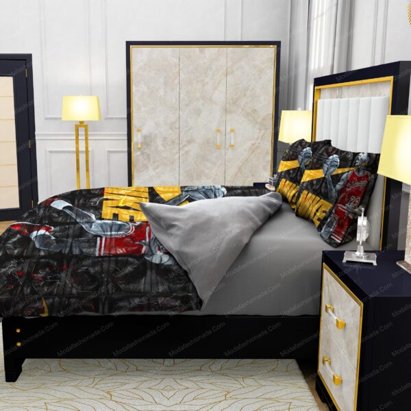 Famous Nike Air Jordan Design & Quality Comfortable 4 Pieces Bedding Set - Image 6