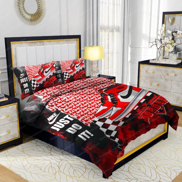 Famous Nike Air Jordan Fear Of God Bedding Sets - Image 2