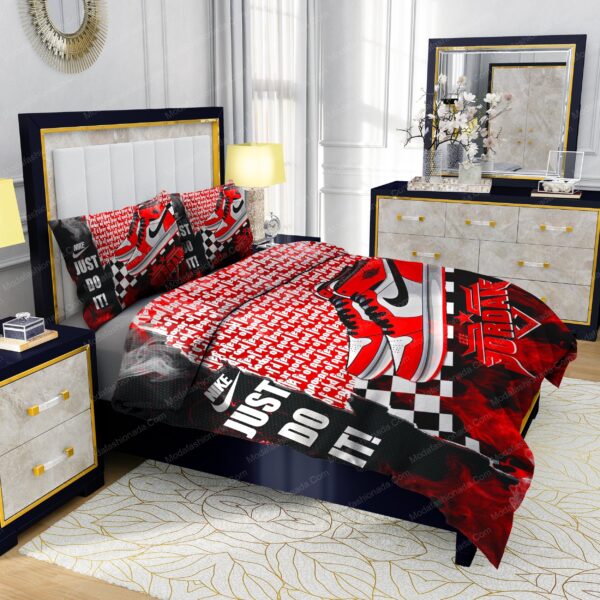 Famous Nike Air Jordan Fear Of God Bedding Sets - Image 5