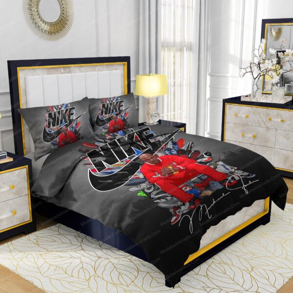 Famous Nike Air Jordan Game Of Thrones Design & Quality Comfortable 4 Pieces Bedding Sets - Image 2