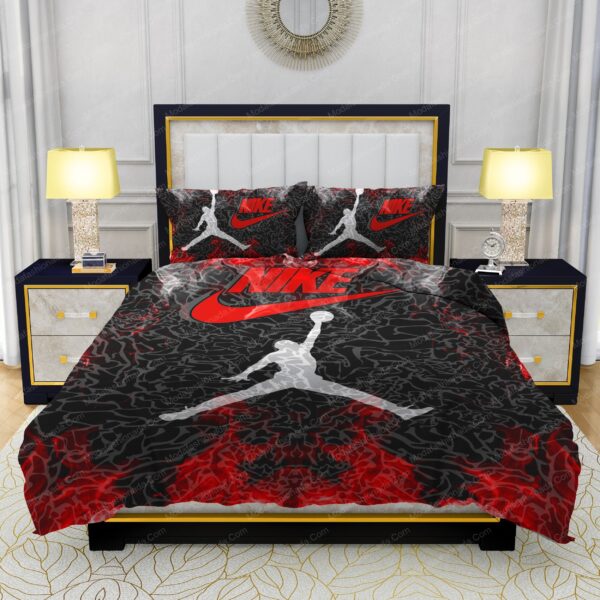 Famous Nike Air Jordan JUST DO IT Design & Quality Comfortable 4 Pieces Bedding Sets