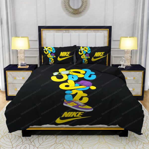 Famous Nike JUST DO IT Design & Quality Comfortable 4 Pieces Bedding Sets
