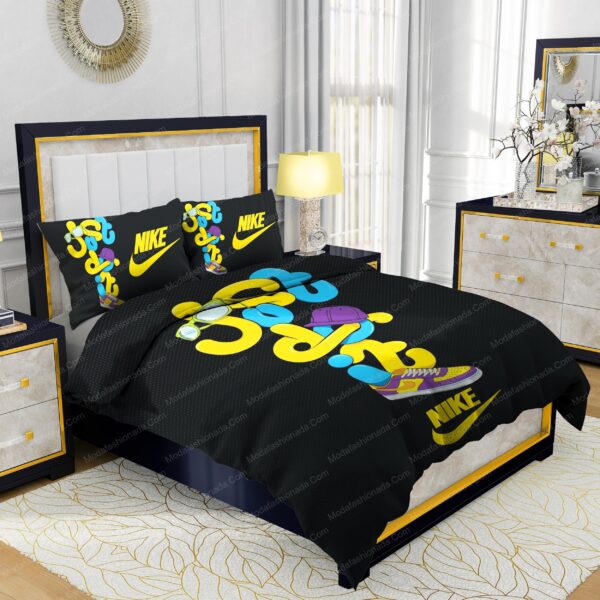 Famous Nike JUST DO IT Design & Quality Comfortable 4 Pieces Bedding Sets - Image 2