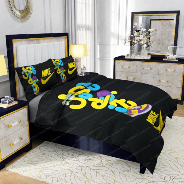 Famous Nike JUST DO IT Design & Quality Comfortable 4 Pieces Bedding Sets - Image 5