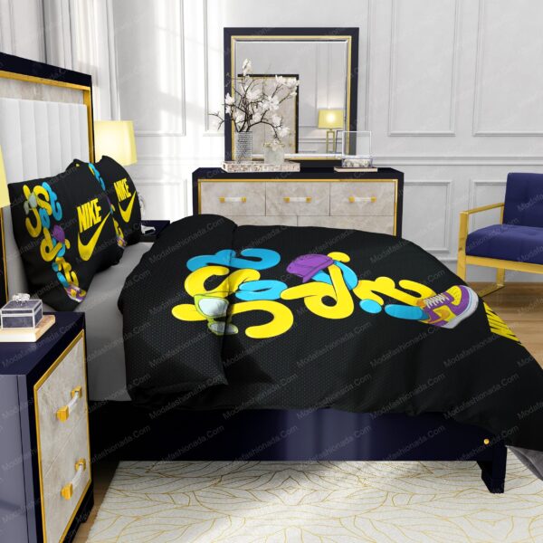 Famous Nike JUST DO IT Design & Quality Comfortable 4 Pieces Bedding Sets - Image 7