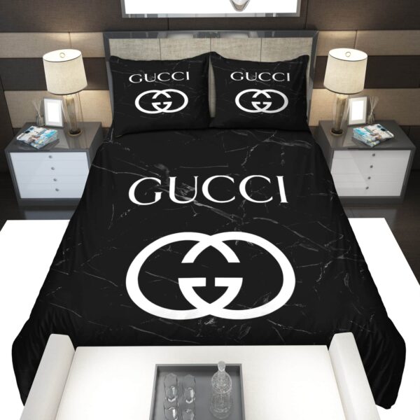 Gucci Black Marble Marmor Bedding Sets