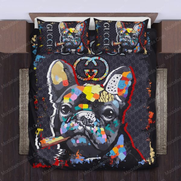 Gucci Bulldogs Bedding Sets