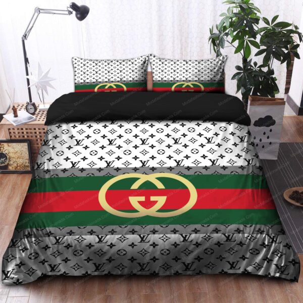 Gucci Louis Vuitton Symbol Bedding Sets - Image 6
