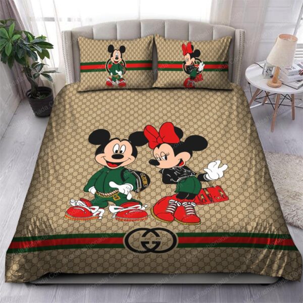Gucci Mickey Mouse Bedding Sets - Image 5