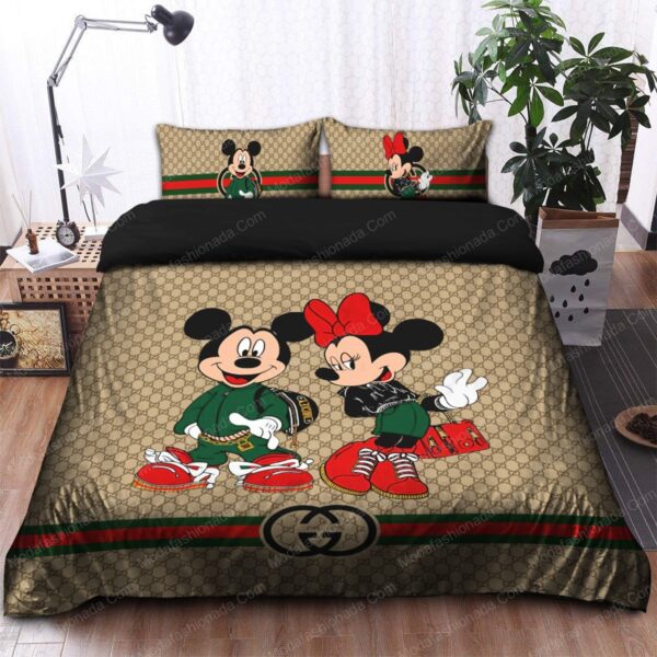 Gucci Mickey Mouse Bedding Sets - Image 7