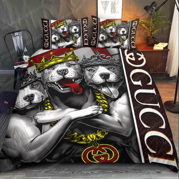 Gucci Pitbull Bedding Sets - Image 2