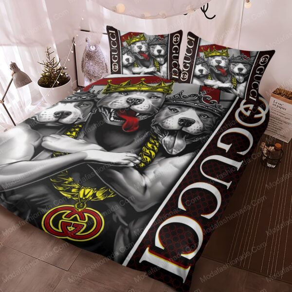 Gucci Pitbull Bedding Sets - Image 3