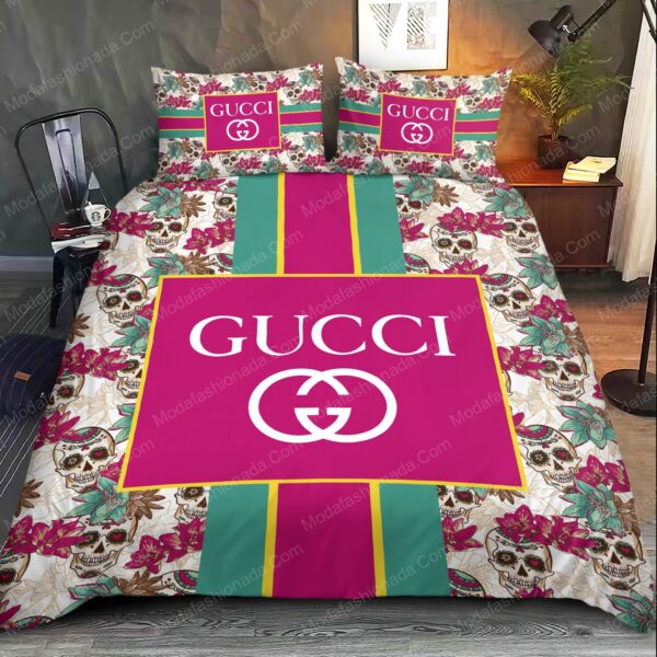 Gucci Sugar Skull Bedding Sets - Image 2