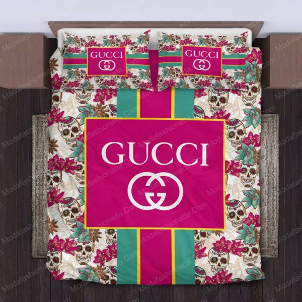 Gucci Sugar Skull Bedding Sets
