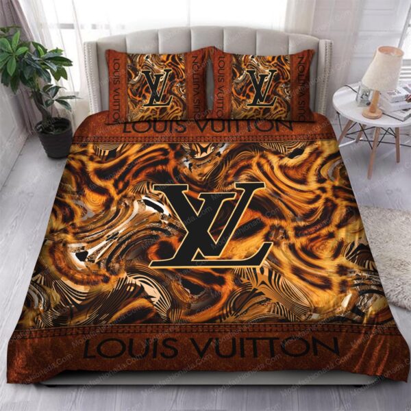 Leopard Louis Vuitton Bedding Sets