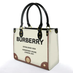 Limited Edition BURBERRY LEATHER HANDBAG KIN-F76B-ML404