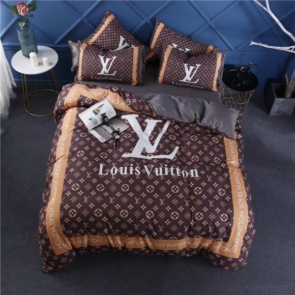 Louis Vuitton Luxury Brands 25 Bedding Set