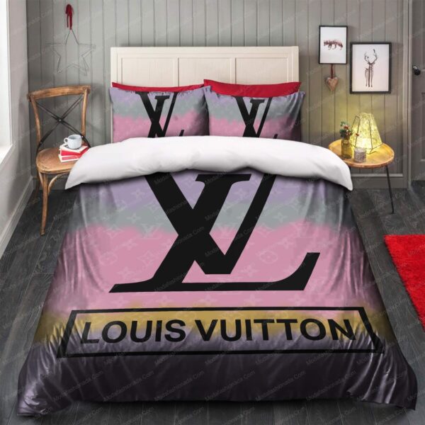 Louis Vuitton Luxury Brands 27 Bedding Set - Image 3