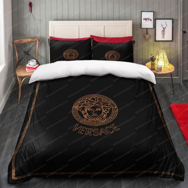 Luxury Versace Logo Brands 3 Bedding Set - Image 6