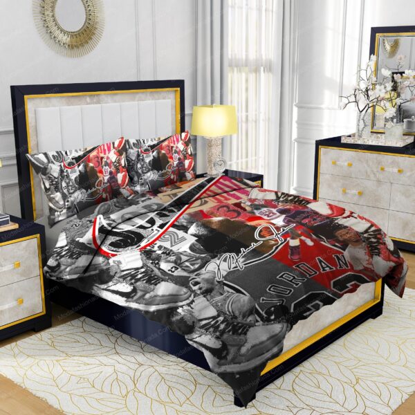 Michael Jordan 23 And Nike Logo Bedding Sets