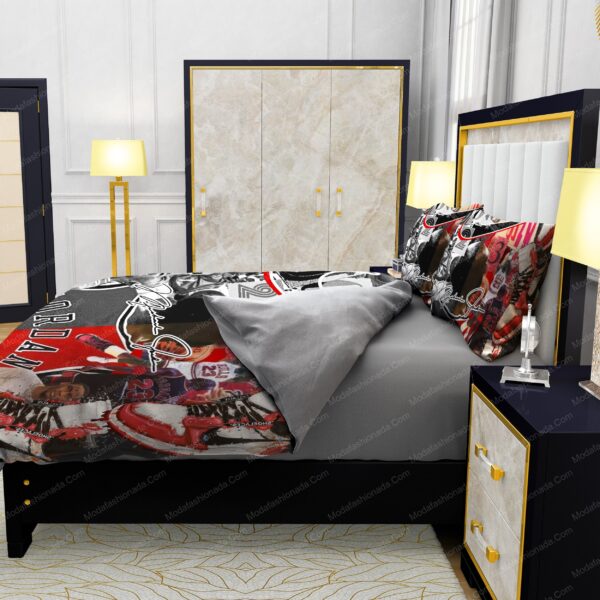 Michael Jordan 23 And Nike Logo Bedding Sets - Image 3