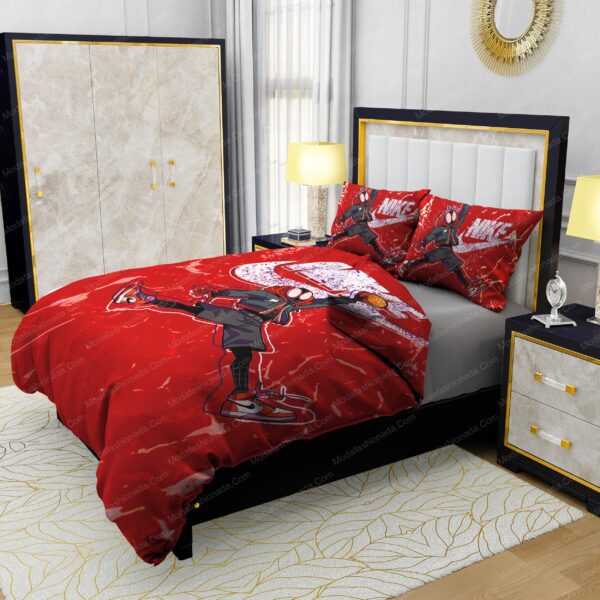 Nike Air Jordan 1 Retro Spiderman Bedding Sets - Image 4