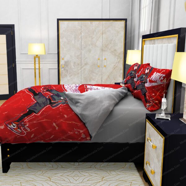Nike Air Jordan 1 Retro Spiderman Bedding Sets - Image 6