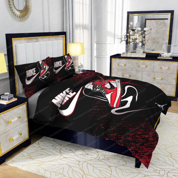 Nike Air Jordan Design & Quality Comfortable 4 Pieces Bedding Sets - Image 5