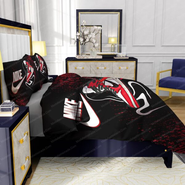 Nike Air Jordan Design & Quality Comfortable 4 Pieces Bedding Sets - Image 7
