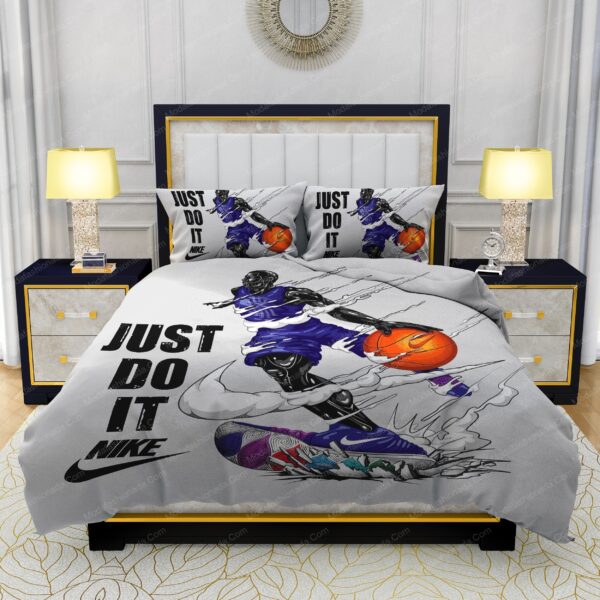 Nike Air Jordan JUST DO IT Design & Quality Comfortable 4 Pieces Bedding Sets