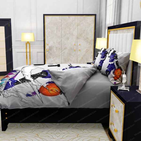 Nike Air Jordan JUST DO IT Design & Quality Comfortable 4 Pieces Bedding Sets - Image 6