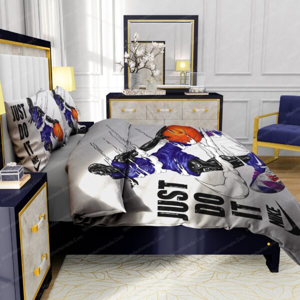 Nike Air Jordan JUST DO IT Design & Quality Comfortable 4 Pieces Bedding Sets - Image 7
