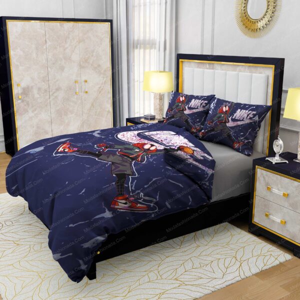 Nike Air Jordan Retro 1 Spiderman Bedding Sets - Image 4