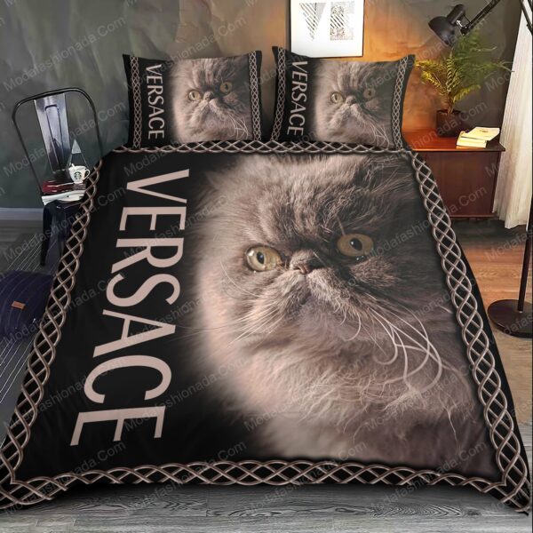 Persian Cat Versace Bedding Sets - Image 2